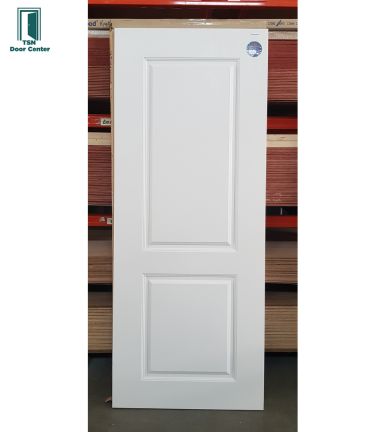ประตูUPVC(ไวนิล) ทึบล้วน PNR004 ยี่ห้อโพลีวู้ด สีขาว ใช้ภายนอก ทนแดดทนฝน กันน้ำ 100%